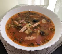 Солянка сборная рыбная 