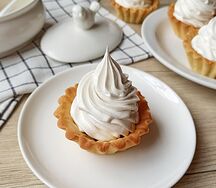 Пирожное Корзиночки с белковым кремом