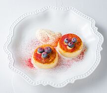Сырники с цитрусовым крем-фрешом