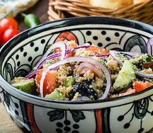 Салат по-грузински с грецкими орехами