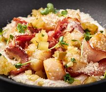 Морские гребешки с беконом 