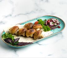 Шашлык из шампиньонов