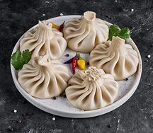 Хинкали с курицей