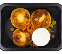 Сырники с курагой