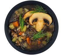 Похлебка грибная с гречкой
