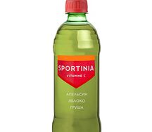 Спортивный витаминизированный напиток Sportinia Апельсин-яблоко-груша