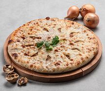 Пирог с капустой и грецким орехом