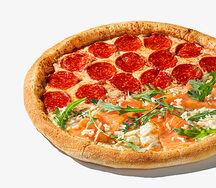 Пицца из половинок