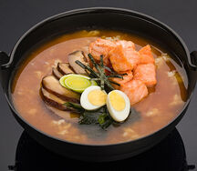 Мисо суп с лососем