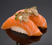 Суши Лосось с трюфелем