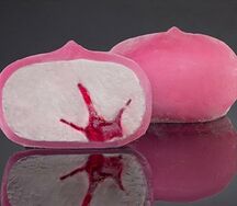 Японский охлаждённый десерт Motiko Лесная черника