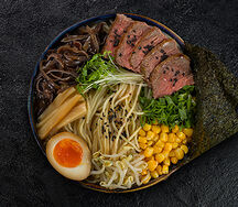 Сёю рамен с говядиной