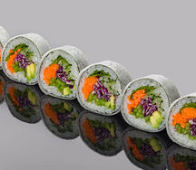 Овощной ролл в дайконе