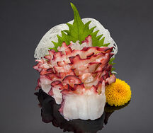 Сашими осьминог