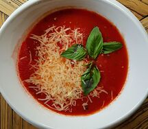 Суп томатный с прованскими травами