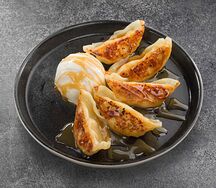 Гёдза с яблоком