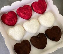 Конфеты Птичье молоко Сердечки