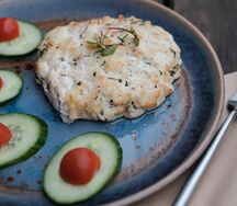 Куриная котлета с сыром