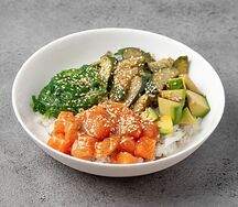 Поке с лососем