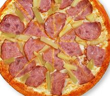 Гавайская с ветчиной