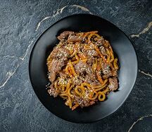 Вок с говядиной