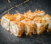 Бонито с креветками