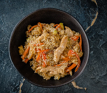 Рис с курицей