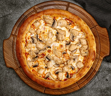 Курица и грибы