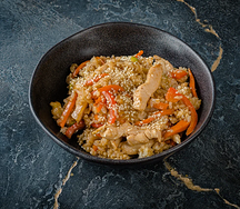 Рис со свининой