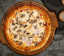 Ветчина и грибы