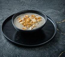 Крем-суп грибной