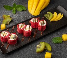 Сладкий ролл Киви-манго