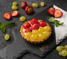 Корзиночка Клубника-винoград