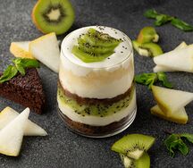 Трайфл Дыня-киви