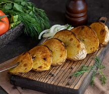 Картофель на углях