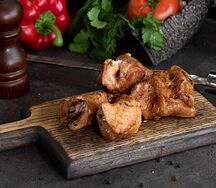 Шашлык из cвинoй мякоти