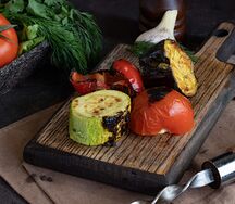 Овощи на углях