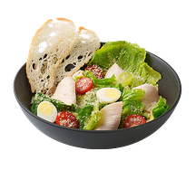 Салат Цезарь с курицей