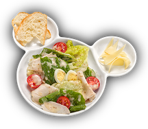 Салат Юный цезарь