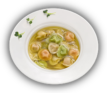 Куриный супчик с пельмешками