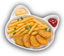 Наггетсы с картофелем фри