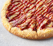 Пицца Чикен Барбекю 25 см на толстом с сыром