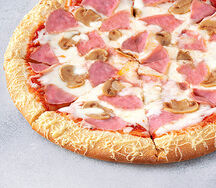 Пицца Прошутто Фунги 30 см на толстом с сыром