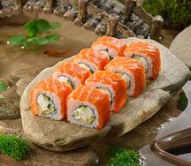 Нори и лосось