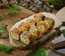 Жареные роллы Блэк лосось