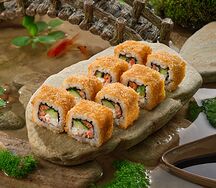 Жареные роллы Лосось