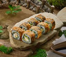 Жареные роллы Блэк креветка