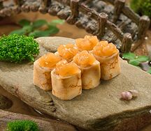 Сладкие роллы с грушей