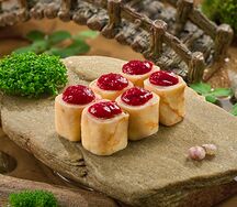 Сладкие роллы Малинка