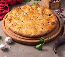 Лобиани с ветчиной в слоеном тесте